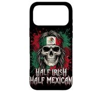 Half Irish Half Mexican Skull Biker Style Bandana Mex-Irish Case for iPhone 17 Pro Max
