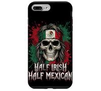Half Irish Half Mexican Skull Biker Style Bandana Mex-Irish Case for iPhone 7 Plus/8 Plus