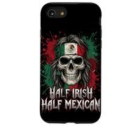 Half Irish Half Mexican Skull Biker Style Bandana Mex-Irish Case for iPhone SE (2020) / 7/8