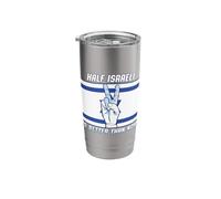 Half Israeli is Better Than None Israel Stainless Steel Insulated Tumbler