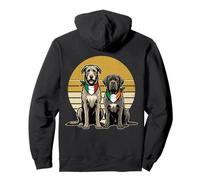 Half Italian Half Irish Dog Flags Cane Corso Wolfhound Pullover Hoodie