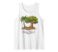 Half Jamaican Half Irish Shared Roots Celtic Knot Trees Tank Top