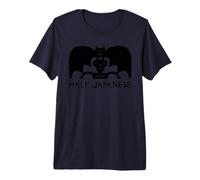 Half Japanese Monster Paper Cutting by Jad Fair Premium T-Shirt