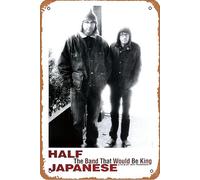 Half Japanese: The Band That Would Be King Film Movie Poster Retro Metal Tin Sign Wall Home Wall Art Metal Tin Sign,cave,bar,Club, Metal Tin Sign 8x12 Inches