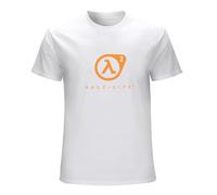 Half-Life - A 2 Half Life Mens T-Shirt Size XXL White