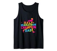 Half Marathon Champion Dad Tank Top