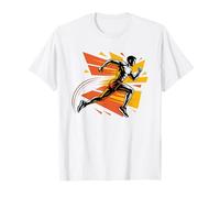 Half Marathon Runner Anatomy Diagram Art 13 1 Runners T-Shirt