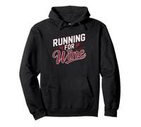 Half Marathon Runner Who Runs 13 1 Miles Post Race Wine Pullover Hoodie