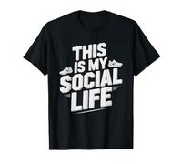 Half Marathon Runner Whose Entire Social Life Race Training T-Shirt