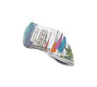 Half - Mast Flags & Urban Architecture Golf Iron Club Head Covers Cool Stylish Golf Iron Headcovers for Men Women