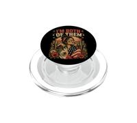 Half Mexican American Yes I'm Both Mexican Flag USA Heritage PopSockets PopGrip for MagSafe