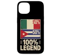 Half Mexican Cuban Roots 100% Legend Mexico Cuba Case for iPhone 13