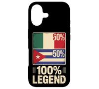 Half Mexican Cuban Roots 100% Legend Mexico Cuba Case for iPhone 17