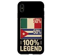 Half Mexican Cuban Roots 100% Legend Mexico Cuba Case for iPhone XS Max