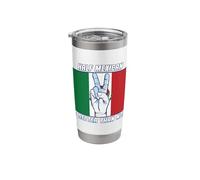Half Mexican is Better Than None Mexico Stainless Steel Insulated Tumbler