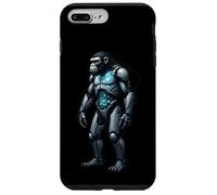 Half Monkey Lover Robotic Cyborg Ape AI Robots Tech Primates Case for iPhone 7 Plus/8 Plus