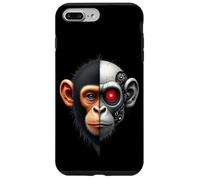 Half Monkey Lover Robotic Cyborg Ape AI Robots Tech Primates Case for iPhone 7 Plus/8 Plus