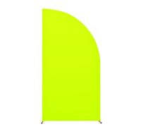Half Moon Arch Backdrop Cover, Half Moon Arch Backdrop Stand Cover, Backdrop Arch Cover Spandex Fitting Backdrop Cover, for Wedding Baby Shower Party Decorations (101x202cm(6.6ft),Green)
