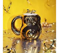 Half Moon Bay Aardman - Shaped Mugs - Wallace & Gromit Special Edition Shaped Mug - Gold Gromit