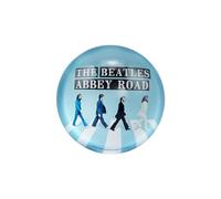 Half Moon Bay Abbey Road - The Beatles - Multicolor 2.7 x 1.2 Inch Glass Office Desk Paperweight, PWBTS01