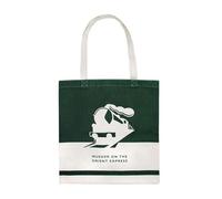 Half Moon Bay | Agatha Christie | Pulteney Press | Murder on the Orient Express Recycled Cotton Shopper | Official Merchandise | Reusable Tote & Book Bag | Gifts for Mystery Fans & Bibliophiles