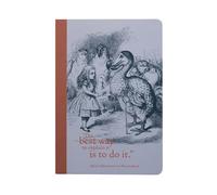 Half Moon Bay | Alice in Wonderland | A5 Softcover Dotted Notebook | Premium Literary Range | Daily Bullet Journal Sketchpad | Elegant Birthday, Graduation or Teacher Gift
