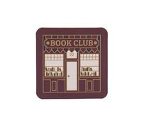 Half Moon Bay | Book Club | Vinyl Sticker | Premium Literary Range | Waterproof Decal for Laptops, Water Bottles and Journals | Gifts for Book Lovers