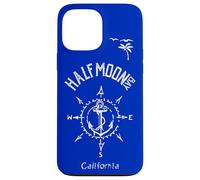 Half Moon Bay CA Compass Rose, Marine, Nautical, Sailng Case for iPhone 13 Pro Max