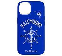 Half Moon Bay CA Compass Rose, Marine, Nautical, Sailng Case for iPhone 14