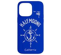 Half Moon Bay CA Compass Rose, Marine, Nautical, Sailng Case for iPhone 14 Pro Max