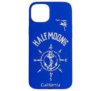 Half Moon Bay CA Compass Rose, Marine, Nautical, Sailng Case for iPhone 15 Plus