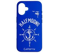 Half Moon Bay CA Compass Rose, Marine, Nautical, Sailng Case for iPhone 16