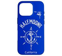 Half Moon Bay CA Compass Rose, Marine, Nautical, Sailng Case for iPhone 16 Pro