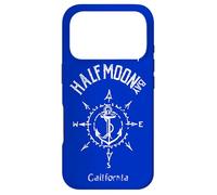 Half Moon Bay CA Compass Rose, Marine, Nautical, Sailng Case for iPhone 17 Pro