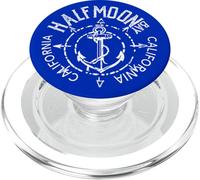 Half Moon Bay CA Compass Rose, Marine, Nautical, Sailng PopSockets PopGrip for MagSafe