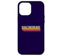 Half Moon Bay California Retro Graphic - Half Moon Bay CA Case for iPhone 12 Pro Max