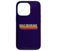 Half Moon Bay California Retro Graphic - Half Moon Bay CA Case for iPhone 13 Pro