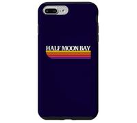 Half Moon Bay California Retro Graphic - Half Moon Bay CA Case for iPhone 7 Plus/8 Plus