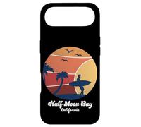 Half Moon Bay California Surfing Surfer Vintage Sunset Beach Case for iPhone Air