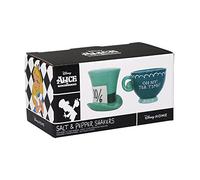 Half Moon Bay - Disney Alice in Wonderland Salt & Pepper Shakers - Novelty Salt and Paper Sets - Salt and Pepper Sets for Table - Disney Gifts for Adults, Green