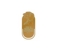 Half Moon Bay Dreams is Beginning - Roald Dahl - The BFG Bronze Tone 2.8 x 2.1 Inch Zinc Alloy/Enamel Bookmark Paper Clip