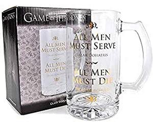 Half Moon Bay Glass Tankard Boxed (500 ml)- Game Of Thrones (All Men)
