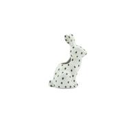 Half Moon Bay Hare Rabbit - Woodland Folk - Green/White 5 x 4 Inch Dolomite Flower Bud Vase, VAWF01