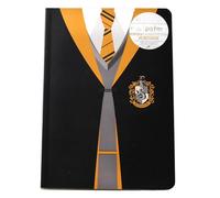 Harry Potter A5 Soft Notebook - Hufflepuff Uniform - Journal Notebook A5 Merch - Hufflepuff Merchandise