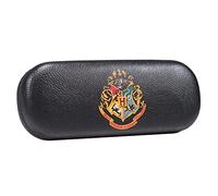 Half Moon Bay | Harry Potter Glasses Case | Hogwarts Crest Hard Shell Glasses Case | Sunglasses Case & Spectacle Cases | PU Leather Glasses Case | Harry Potter Gifts For Girls | Includes Glasses Cloth