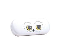 Half Moon Bay Hard Shell Glasses Case Harry Potter Hedwig PU Leather, Includes Glasses Cloth