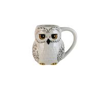 Half Moon Bay | Harry Potter | Hedwig | Shaped 110ml Ceramic Mini Espresso Mug Coffee Cup | Official Merchandise | Desktop Stationery Pen Pot Organizer | Birthday or Christmas Gift for Fans