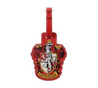 Half Moon Bay Harry Potter Luggage Tag | Gryffindor Crest | 1 Count | Red Plastic Shield Luggage Label