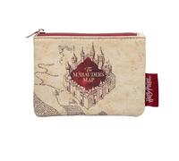 Half Moon Bay Harry Potter Marauders Map Coin Purse | Small Purses For Women With Zip | Harry Potter Wallet & Harry Potter Purse For Coins | Harry Potter Gifts For Girls | Harry Potter Gifts For Women
