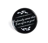 Half Moon Bay Pin Badge - Harry Potter Marauder's Map - Enamel